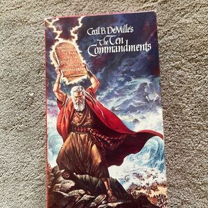 Cecil B. DeMille's The Ten Commandments VHS